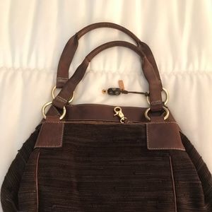 Tommy Bahama Purse Dark Brown
